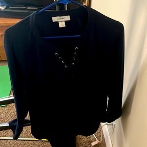 Women’s suede pull over